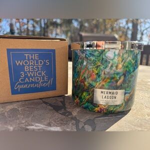 Bath & Body Works Mermaid Lagoon 3-Wick Candle